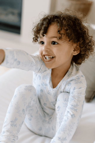 Two Piece Sleep Set - Blue Forest