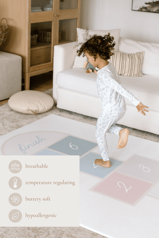 Two Piece Sleep Set - Blue Forest