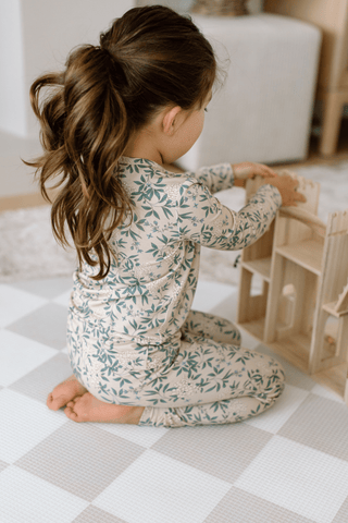 Two Piece Sleep Set - Hydrangea (by Solange Pilote)