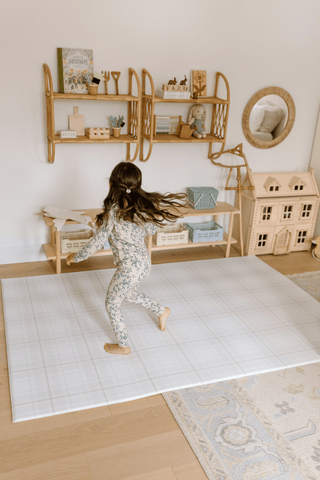 Padded Play Mat - On The Farm & Plaid