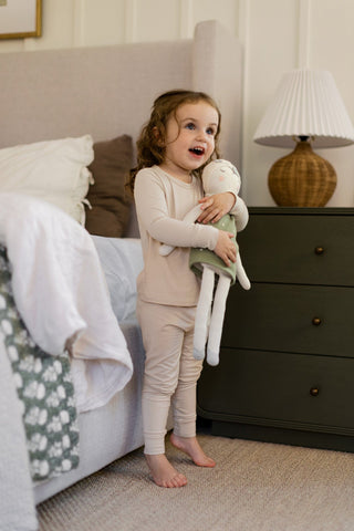 Two Piece Sleep Set - Sand