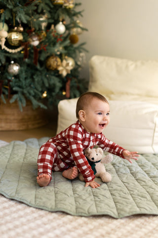 Bamboo Sleeper - Red Gingham