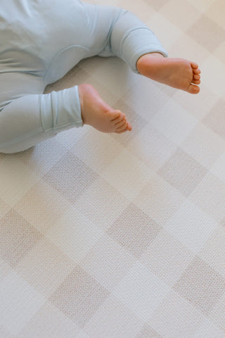 Padded Play Mat - Heirloom & Woven Gingham