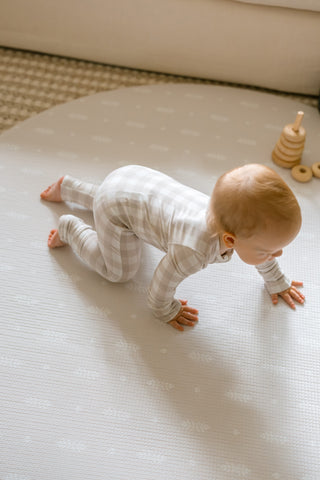 Padded Play Mat - Heirloom & Woven Gingham