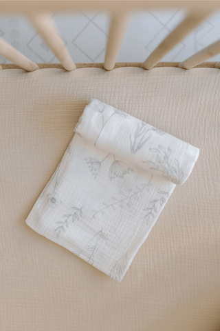 Organic cotton baby swaddle sale