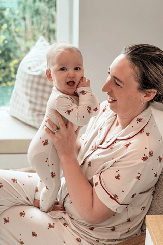 Women's Short Sleeve Bamboo Pajama Set