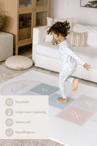 Two Piece Sleep Set - Blue Forest