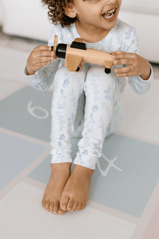 Two Piece Sleep Set - Blue Forest