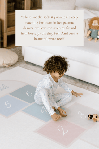 Two Piece Sleep Set - Blue Forest
