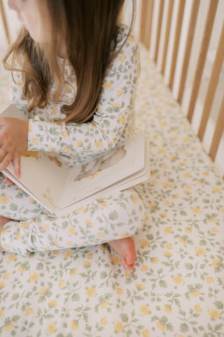 Crib Sheet - Buttercup Bloom