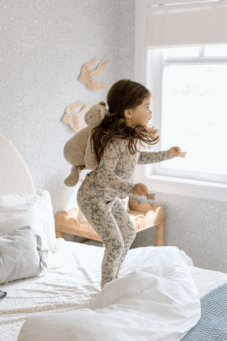 Two Piece Sleep Set - Hydrangea (by Solange Pilote)
