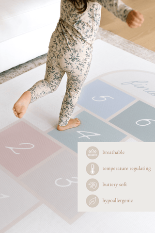 Two Piece Sleep Set - Hydrangea (by Solange Pilote)