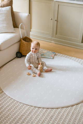 Padded Play Mat - Heirloom & Woven Gingham