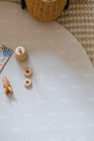 Padded Play Mat - Heirloom & Woven Gingham