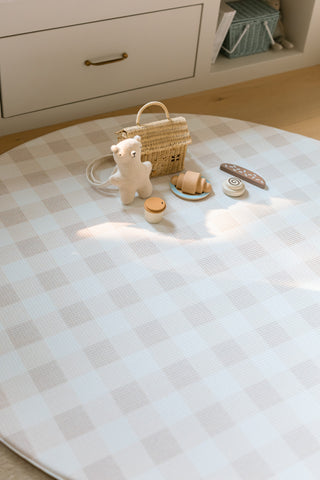 Padded Play Mat - Heirloom & Woven Gingham