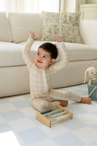 Bamboo Sleeper - Yellow Gingham