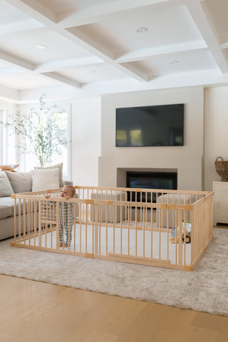 Solid Wood Play Yard (PREORDER - Mid October)