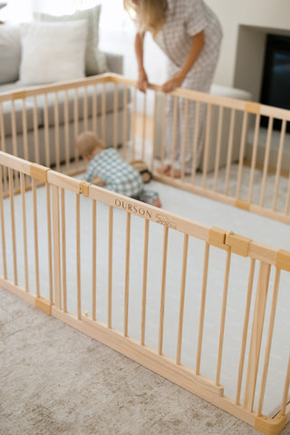Solid Wood Play Yard (PREORDER - Mid October)