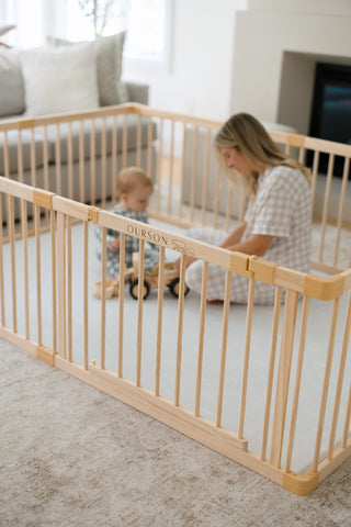 Solid Wood Play Yard (PREORDER - Mid October)