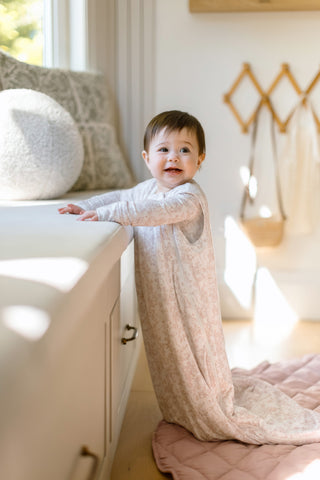 Bamboo Sleep Sac - Pink Bows and Bunnies