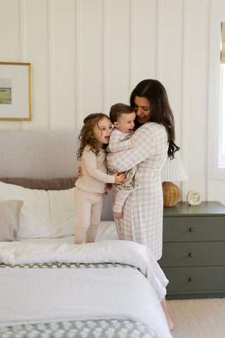Two Piece Sleep Set - Sand