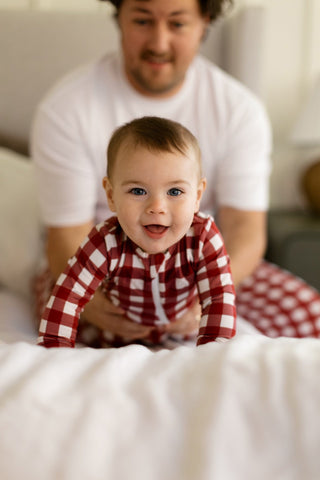 Bamboo Sleeper - Red Gingham