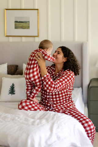 Bamboo Sleeper - Red Gingham