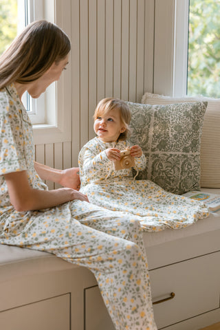 Bamboo Sleep Sac - Buttercup Bloom